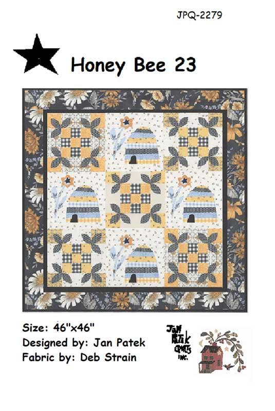 Honey Bee 23 - Quilt Pattern