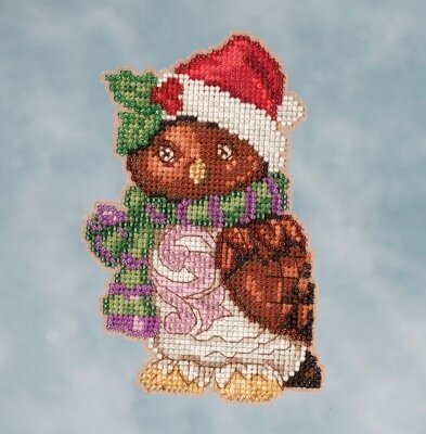 Owl - Jim Shore Beaded Cross Stitch Kit
