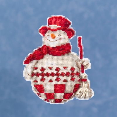 Nordic Snowman - Jim Shore - Cross Stitch Kit