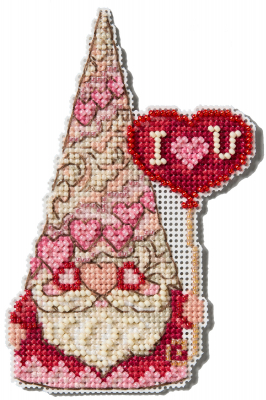 Gnome With Heart - Jim Shore - Cross Stitch Kit