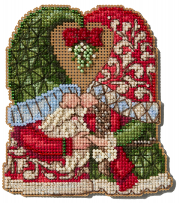 Gnomes Mistletoe - Jim Shore - Cross Stitch Kit