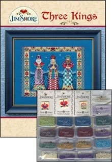 Three Kings - Jim Shore Pattern And Embellishment Pack