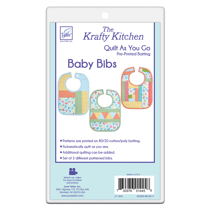 Quilt As You Go - Baby Bibs 3 ct.