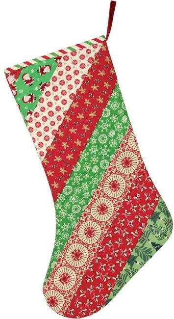 Christmas Stocking - Quilt As You Go Kit