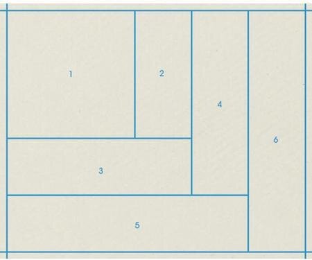 Log Cabin Mug Mats - Quilt As You Go Mug Mats Kit