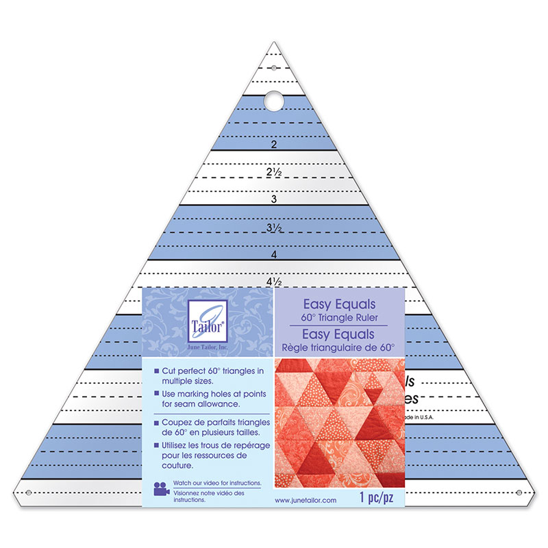 Easy Equilaterals 60-degree Quilting Ruler