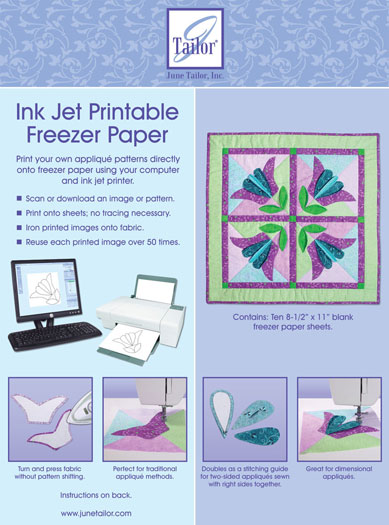 Ink Jet Printable Freezer Paper