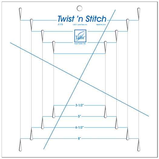 Twist'n Stitch Quilting Ruler