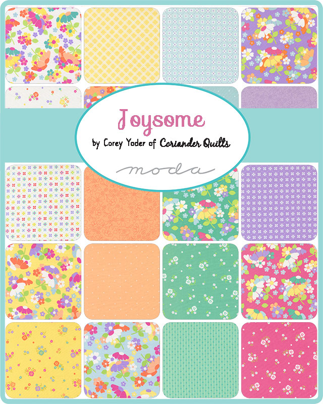 Joysome - Charm Pack, different perspective #1, zoomed in. Select this picture to zoom back out.