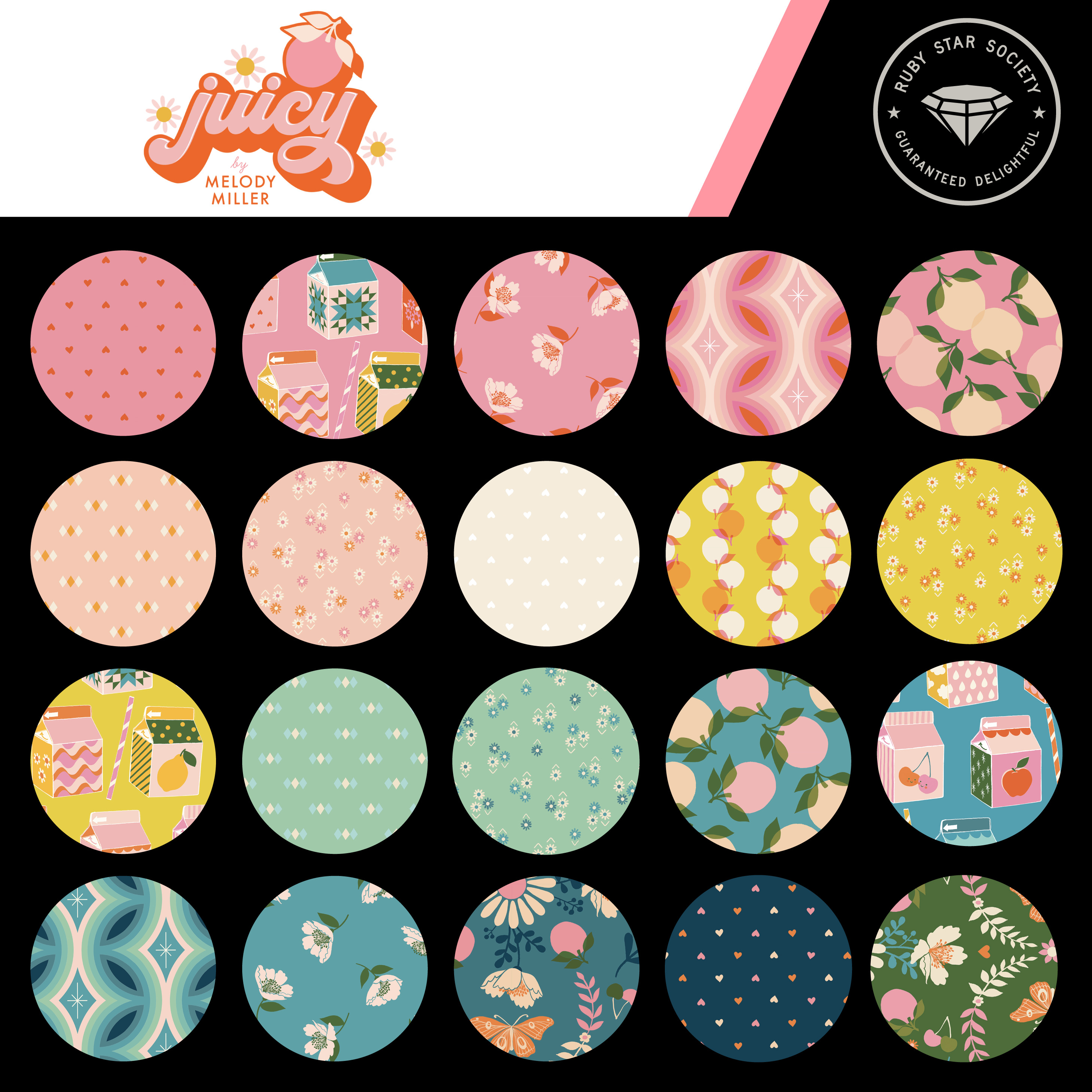 Juicy Shell - Quilt Fabric