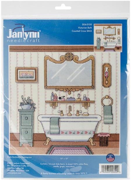 Victorian Bath - Cross Stitch Kit