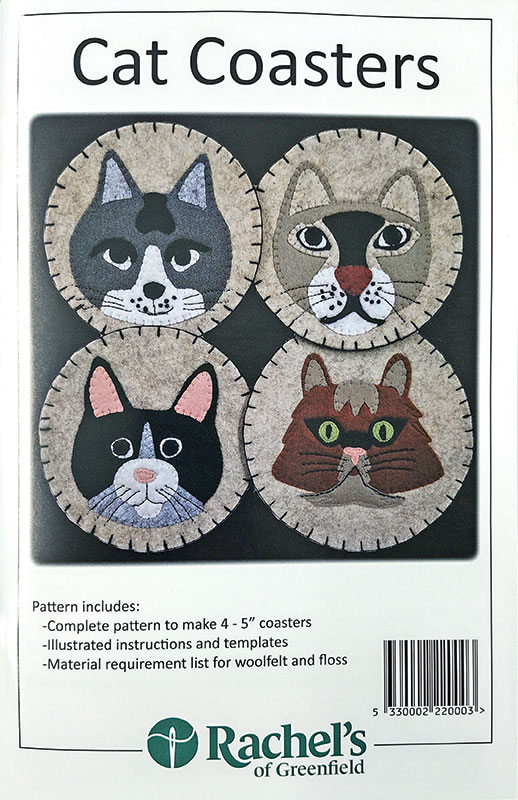 Coasters Cats 4ct