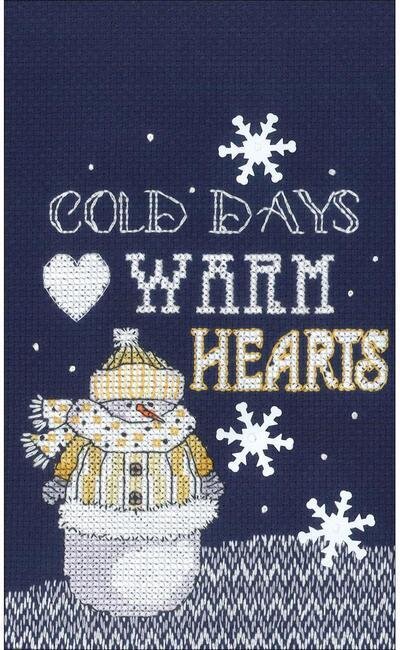 Warm Hearts - Cross Stitch Kit
