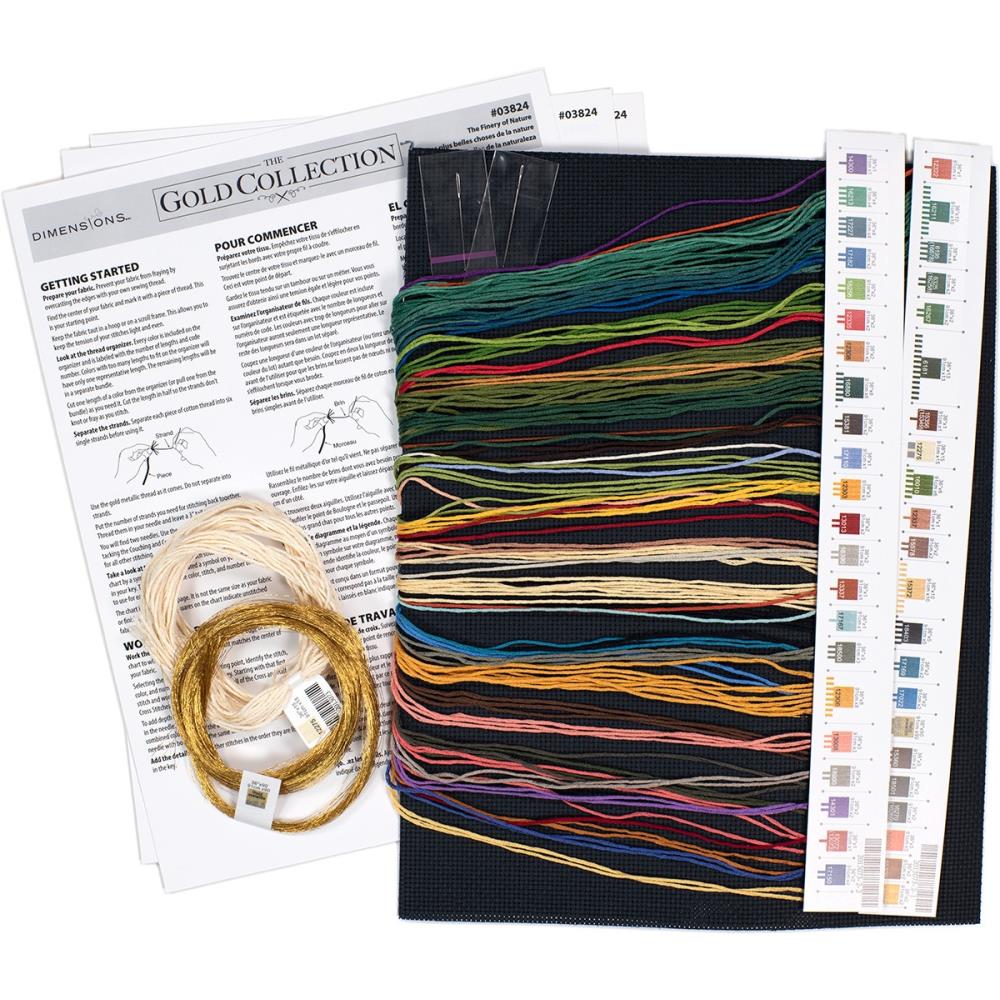 The Finery Of Nature (14 Count) - Cross Stitch Kit