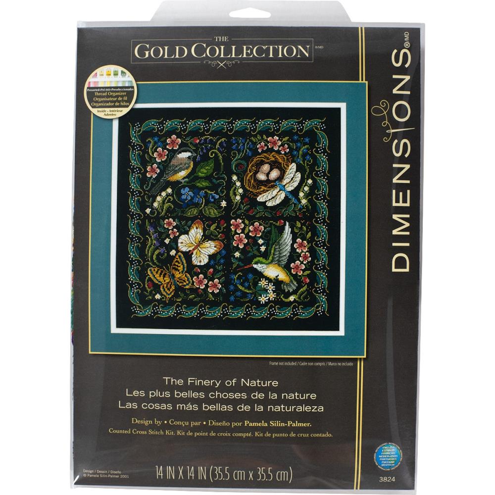 The Finery Of Nature (14 Count) - Cross Stitch Kit