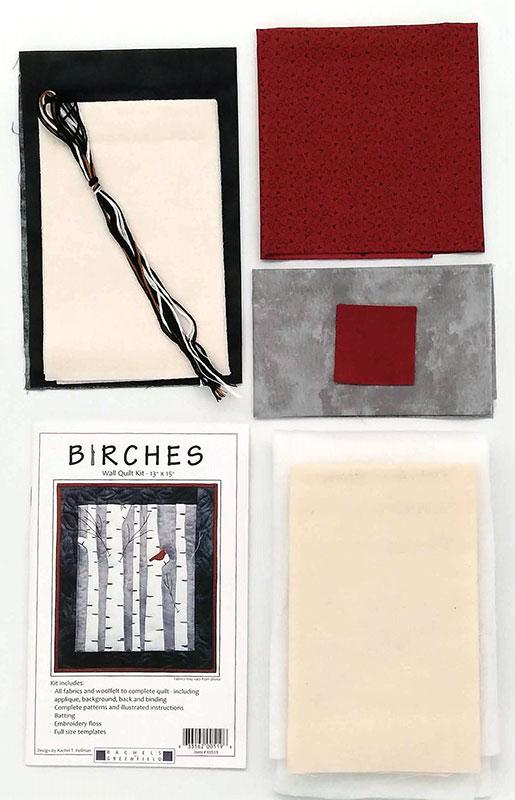 Wall Quilts Birches 13" x 15" - Quilt Kit