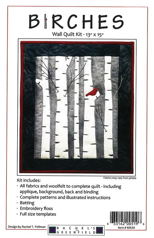 Wall Quilts Birches 13" x 15" - Quilt Kit