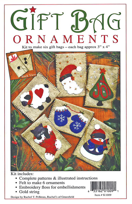 Gift Bag - Christmas Ornament Kit