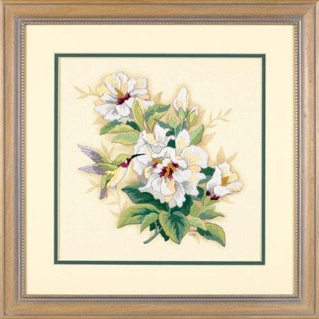 Hibiscus Floral - Embroidery Kit