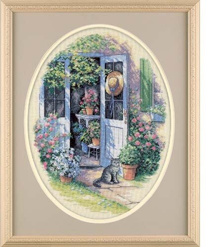 Garden Door Cross Stitch Kit