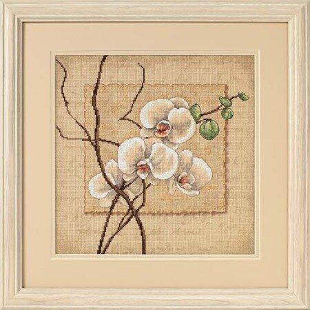 Oriental Orchids - Cross Stitch Kit
