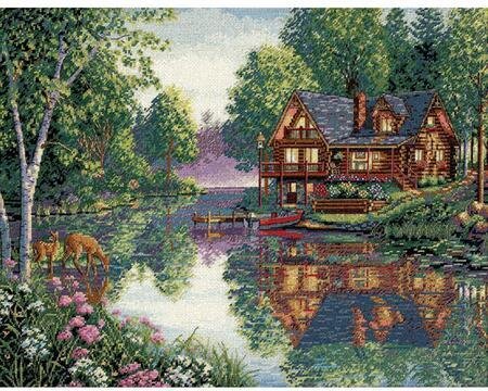 Cabin Fever - Gold Collection Cross Stitch Kit