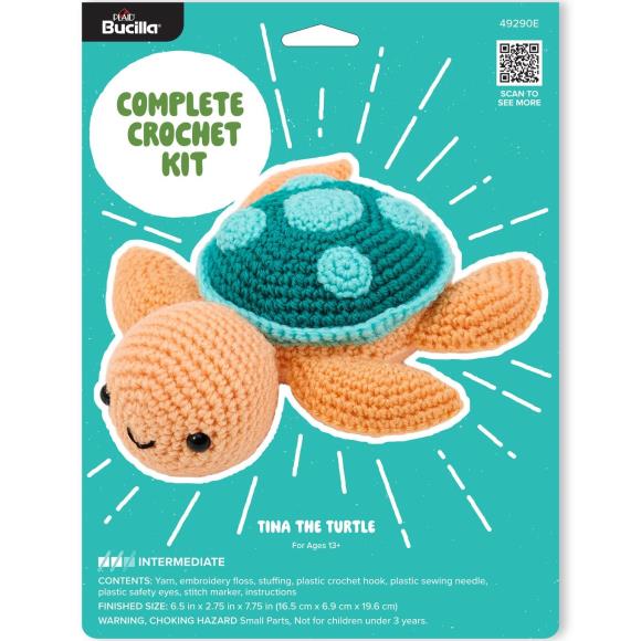 Tina The Turtle - Amigurumi Crochet Kit