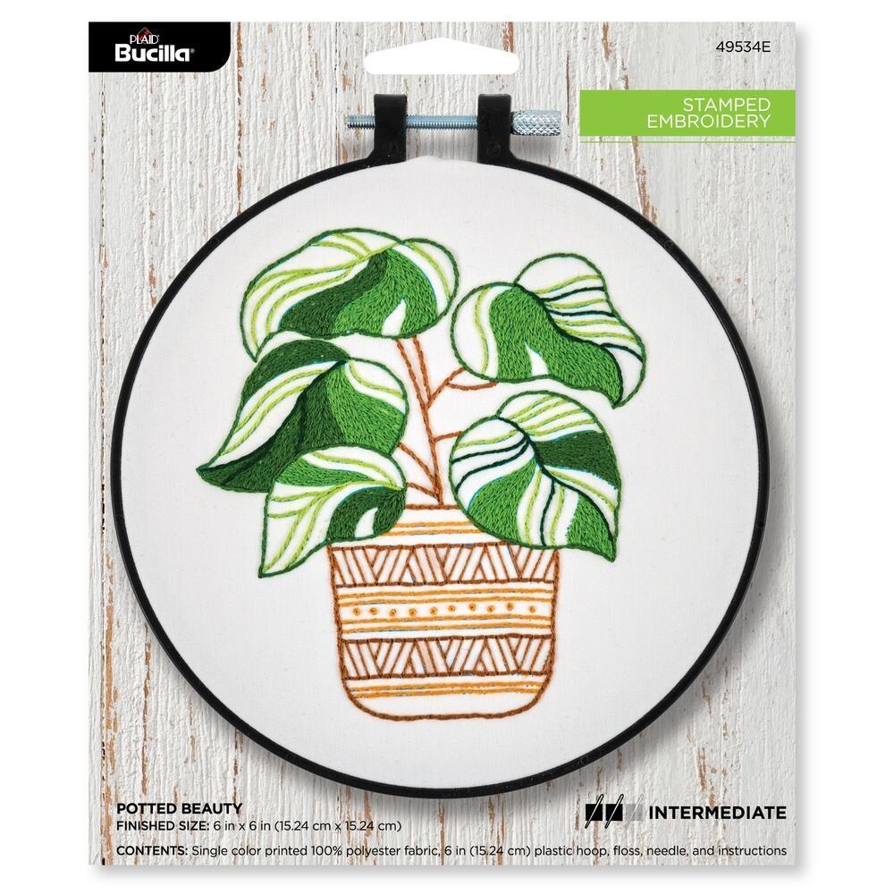 Potted Beauty - Embroidery Kit