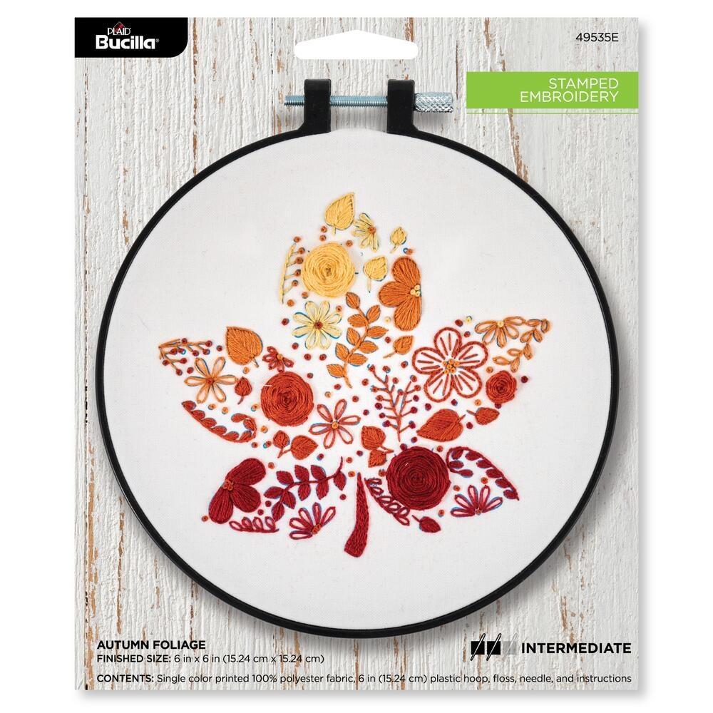 Autumn Foliage - Embroidery Kit