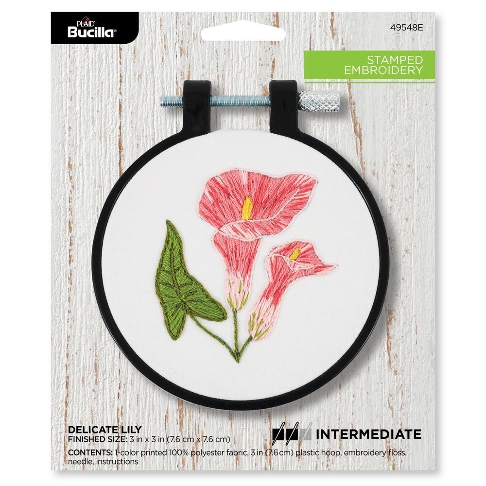 Delicate Lily - Embroidery Kit
