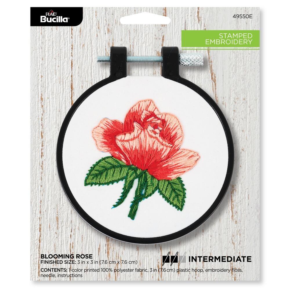 Blooming Rose - Embroidery Kit