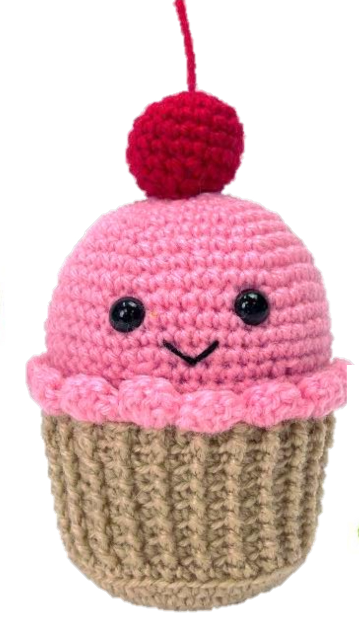 Sherry The Cupcake 5" - Amigurumi Crochet Kit