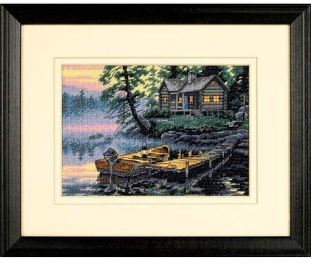 Morning Lake - Cross Stitch Kit