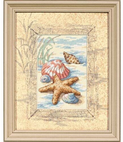 Shells In The Sand - Cross Stitch Kit