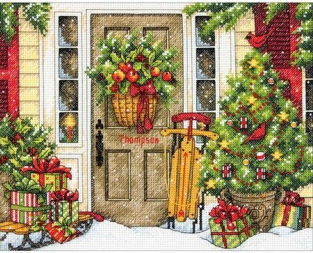 Home For The Holiday - Christmas Cross Stitch Kit