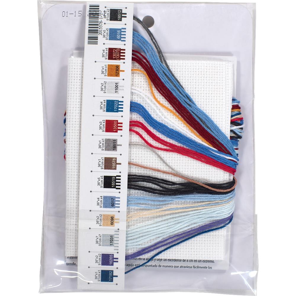 Building A Snowman (14 Count) - Cross Stitch Kit