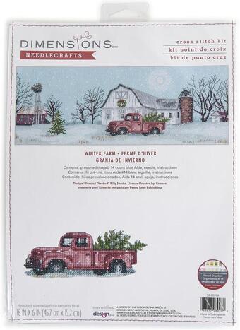 Winter Farm - Cross Stitch Kit