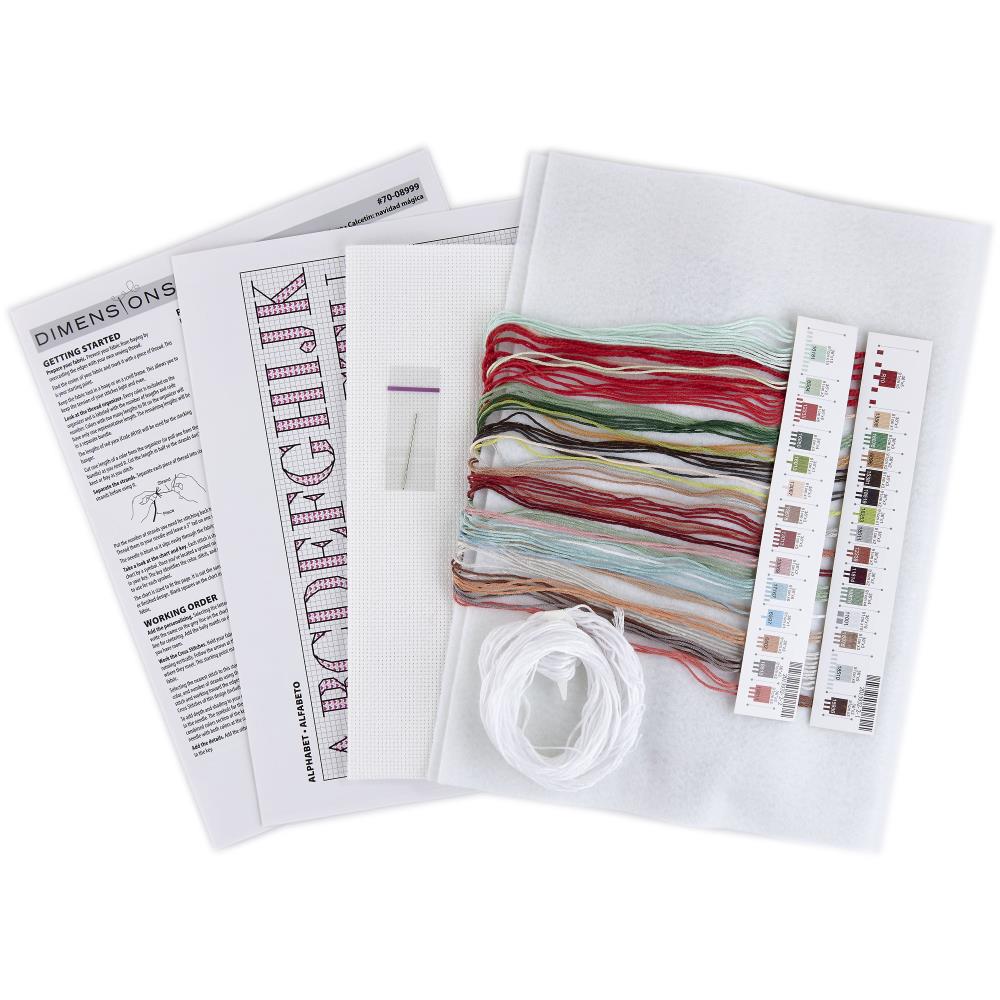 Magical Christmas Stocking - Cross Stitch Kit