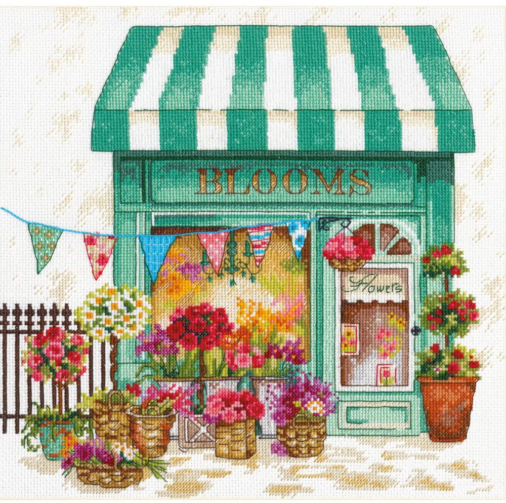 Blooms Flower Shop - Cross Stitch Kit