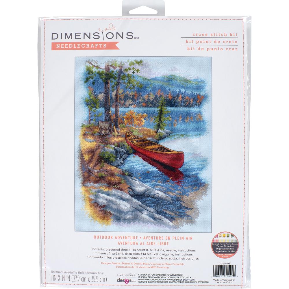 Outdoor Adventure - Counted Cross Stitch Kit