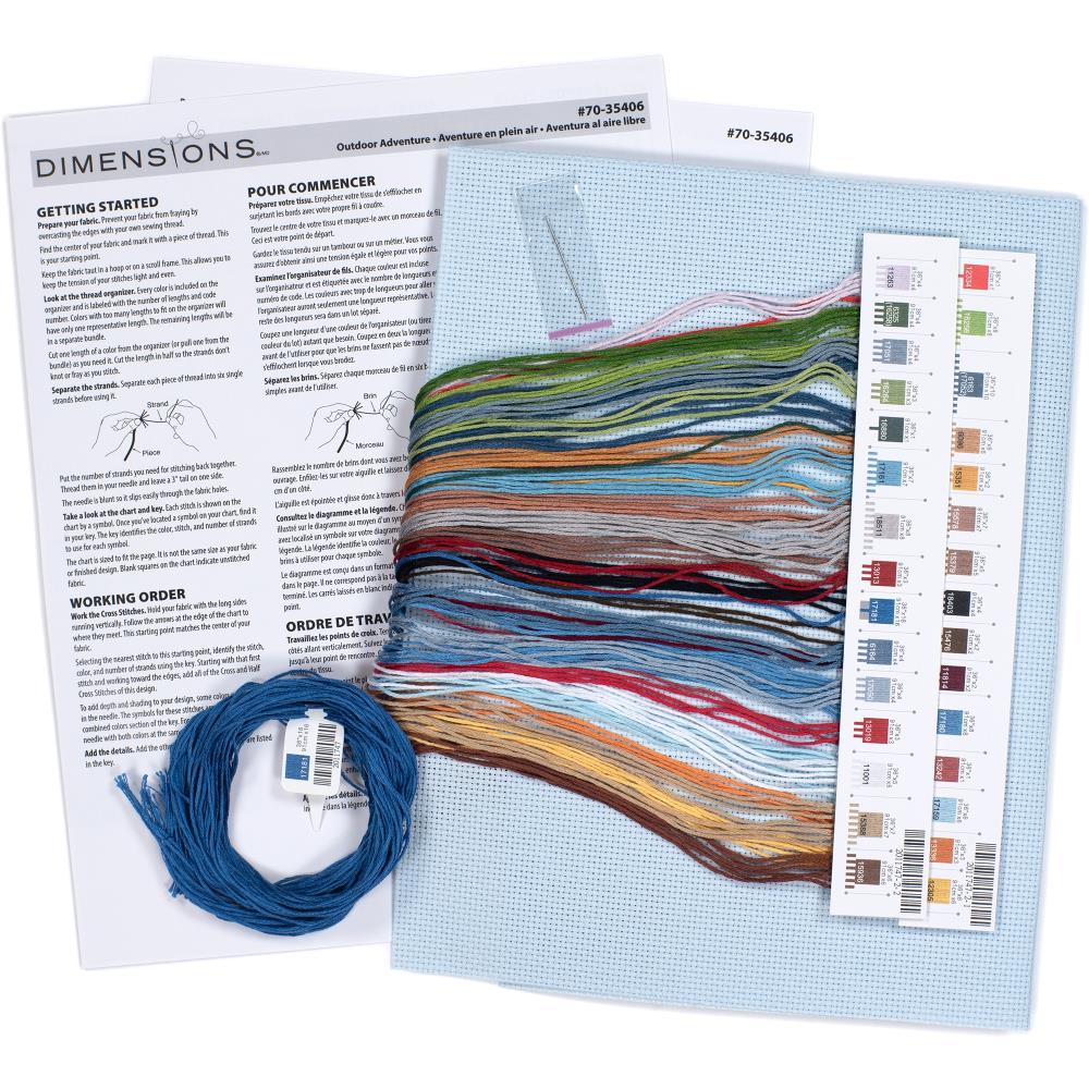Outdoor Adventure - Counted Cross Stitch Kit
