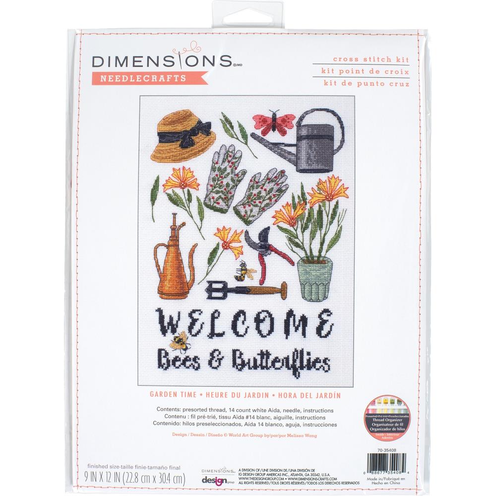 Garden Time - Counted Cross Stitch Kit
