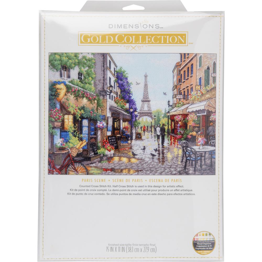 Paris Scene - Cross Stitch Kit