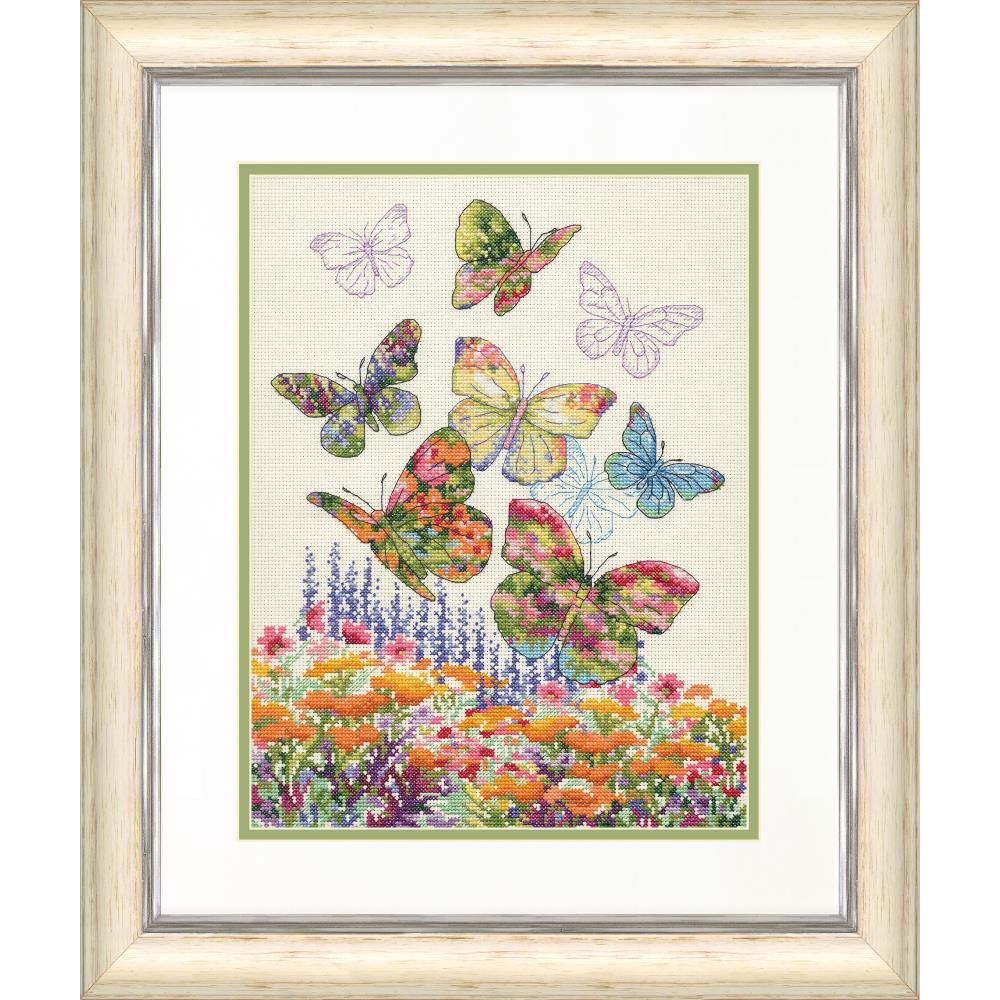 Floral Butterfly - Cross Stitch Kit