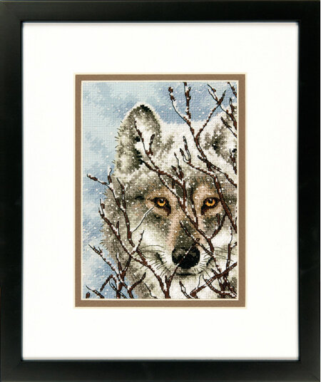 Wolf - Cross Stitch Kit