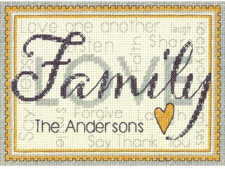 Family - Cross Stitch Kit