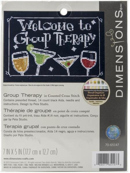 Group Therapy - Cross Stitch Kit