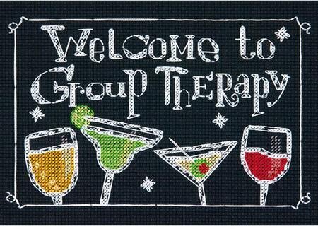 Group Therapy - Cross Stitch Kit