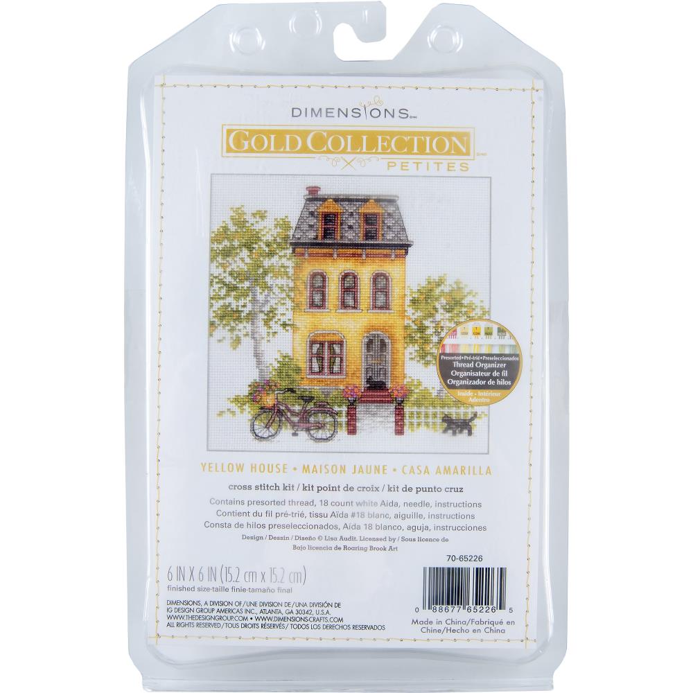 Yellow House - Cross Stitch Kit