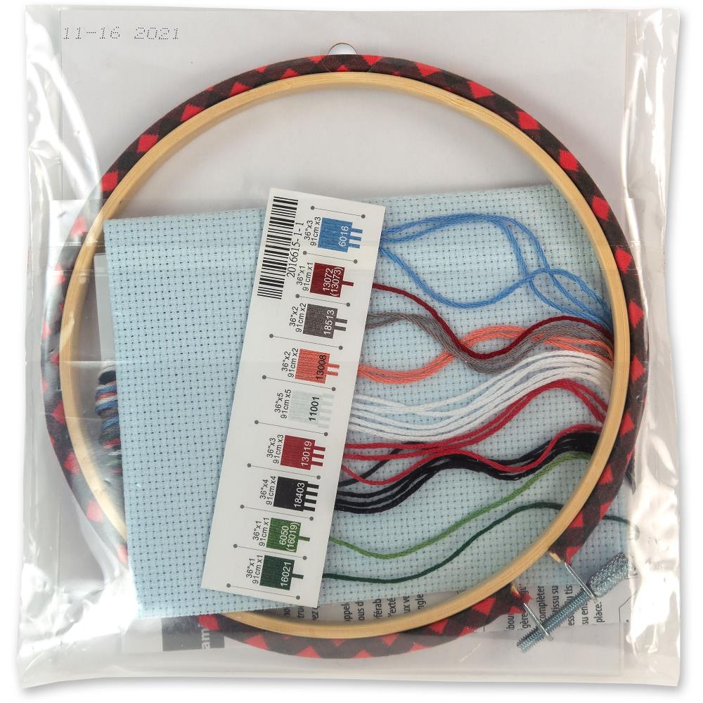 Holiday Family Truck - Cross Stitch Kit